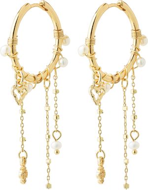 DAGMAR earrings gold-plated