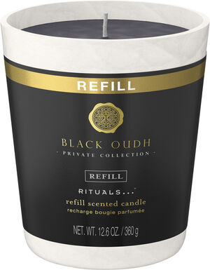 Black Oudh Refill Scented Candle 360g