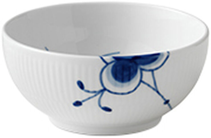 Blå Mega Riflet 47 cl. skål