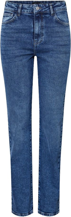 PCKELLY HW STRAIGHT JEANS MB402 NOO