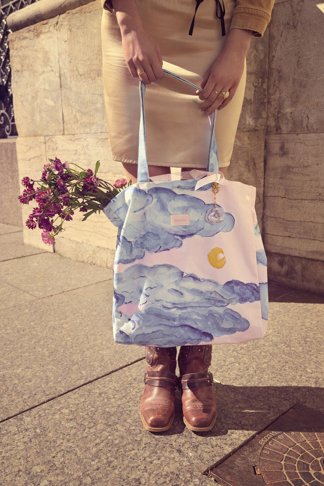 Moonshine Rose Totebag