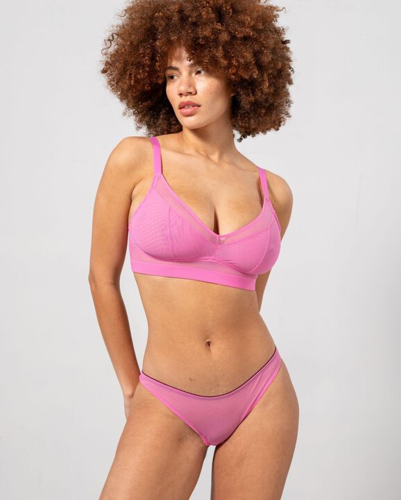 Mesh Support Bra
