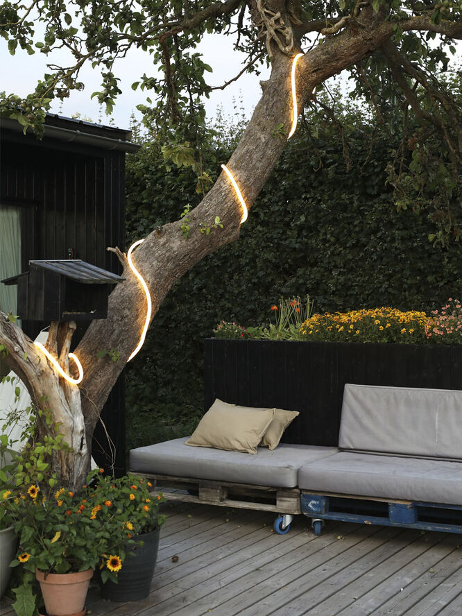 Flex tube, 5 m, warm white, 500016W