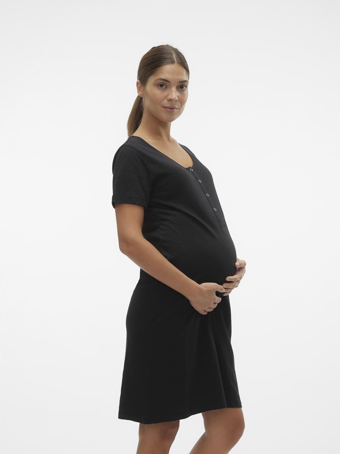 Mlmira Solid Jrs Nightgown 2F A. E. Noos