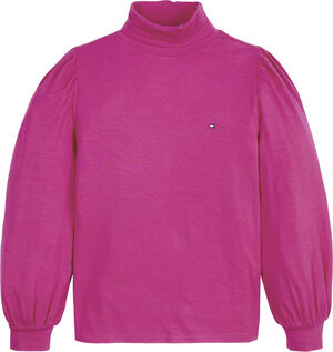 TURTLE NECK KNIT TOP L/S