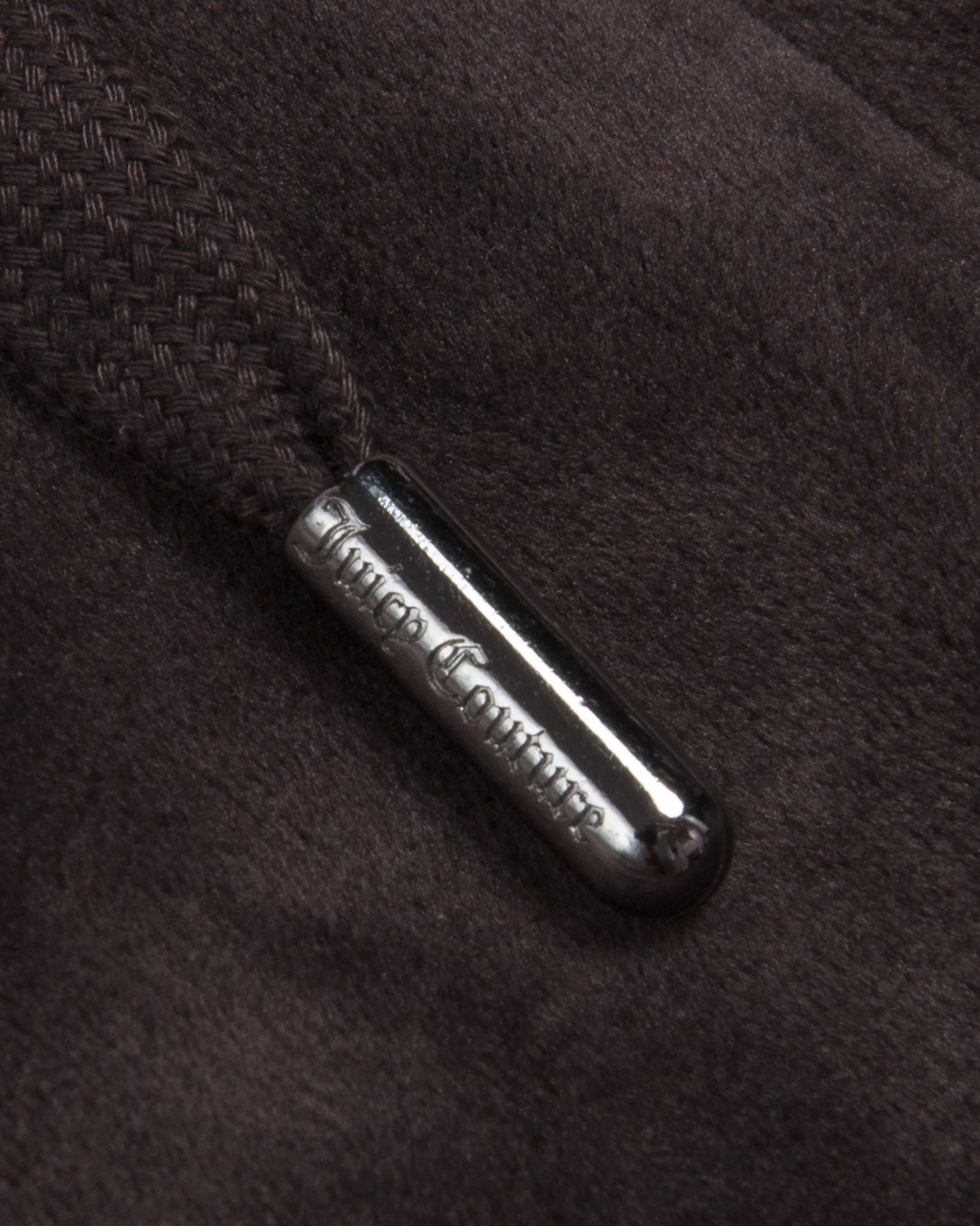 Tessa x Juicy - velour hoodie m. diamanter