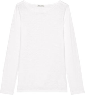 T-shirt, long sleeve, boat neck