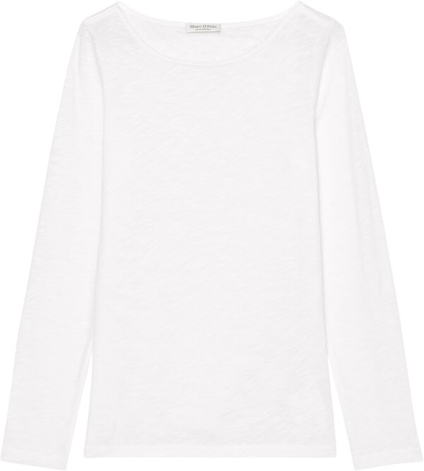 T-shirt, long sleeve, boat neck