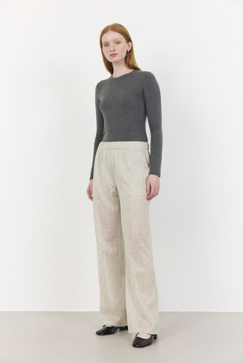 LR-JERRIE 1 Bukser Creme