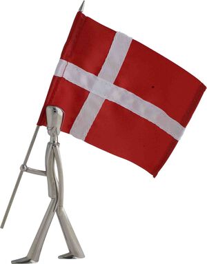 Kongelig Garder med dannebrogsfane