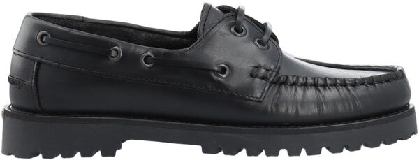 CASLENA Boat Shoe Pull Up Leather