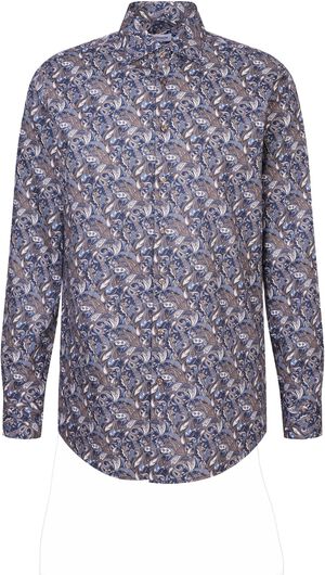 Business shirt Regular 1/1 Kent-Collar Print