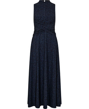 INISHA Printed Sleeveless Midi Dres