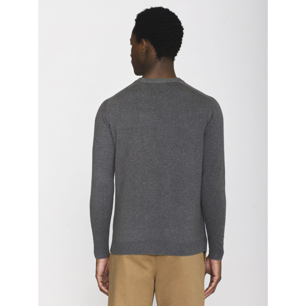 Regular merino knit crew neck - RWS
