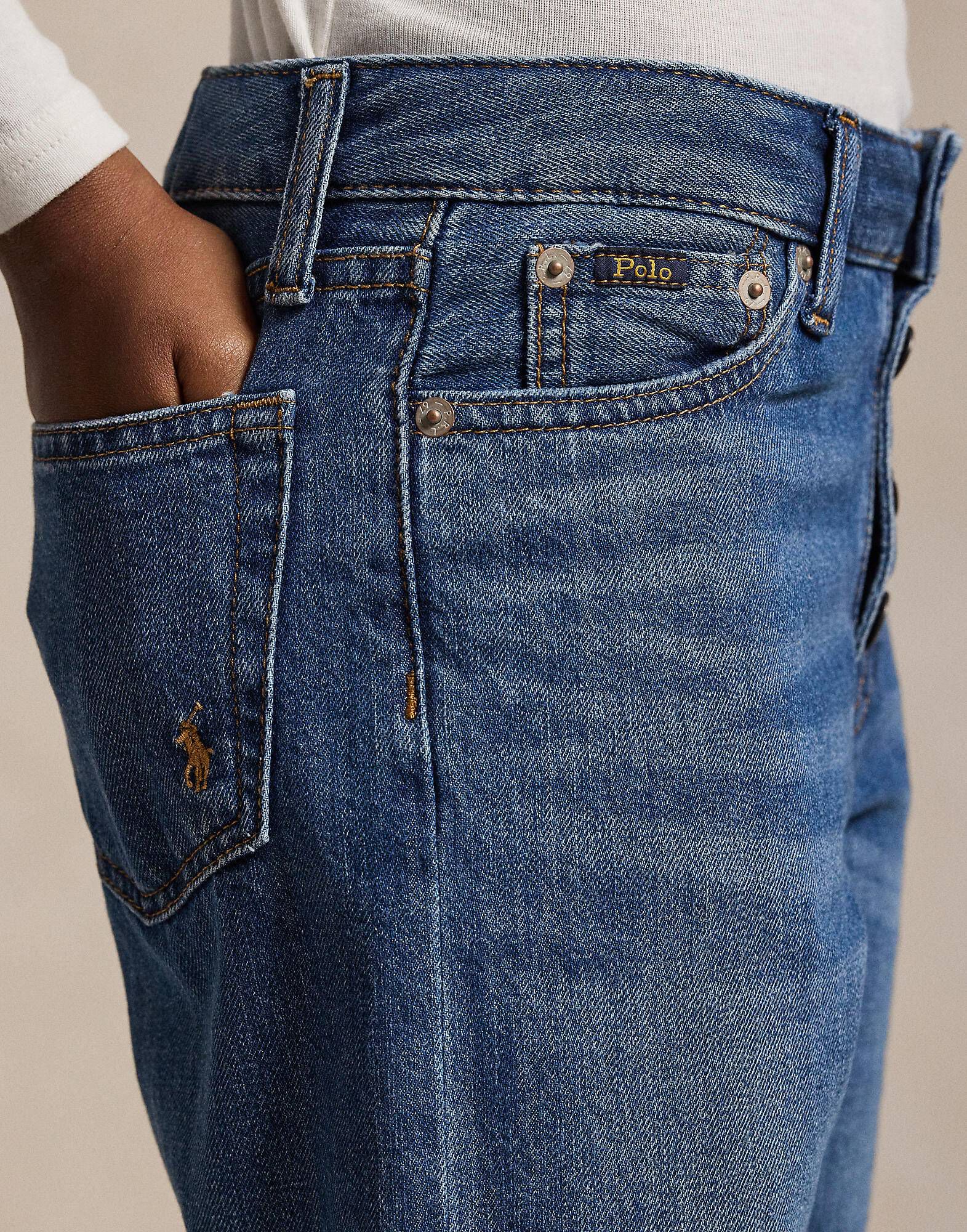 Denim Wide Leg Pant Teens