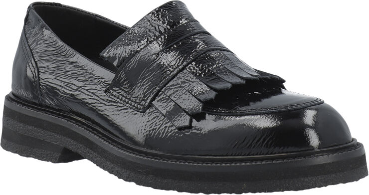 CASBETTY Loafer w. Fringes Patent Leather