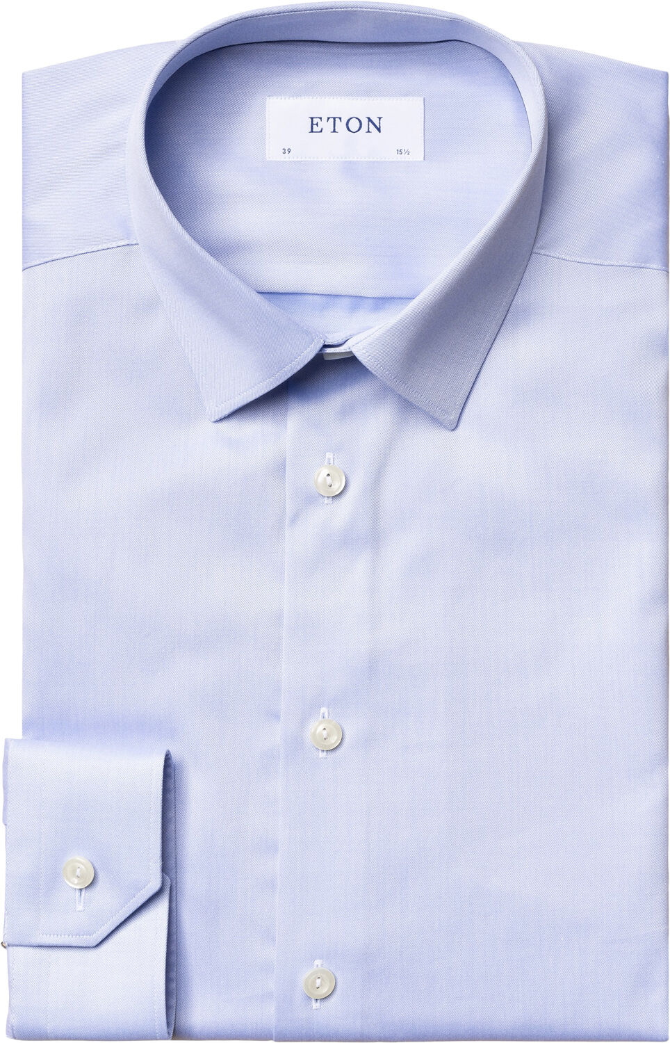 Super Slim Fit White Signature Twill Shirt