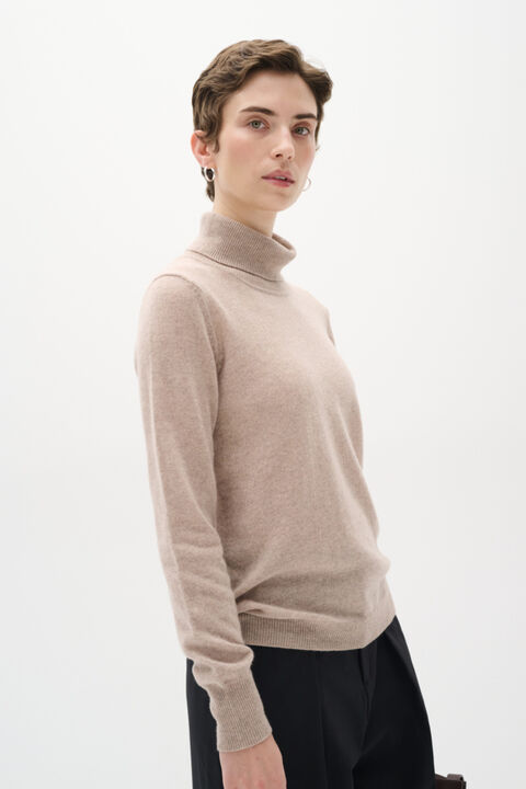 LukkaIW Rollneck Pullover - 100% Cashmere