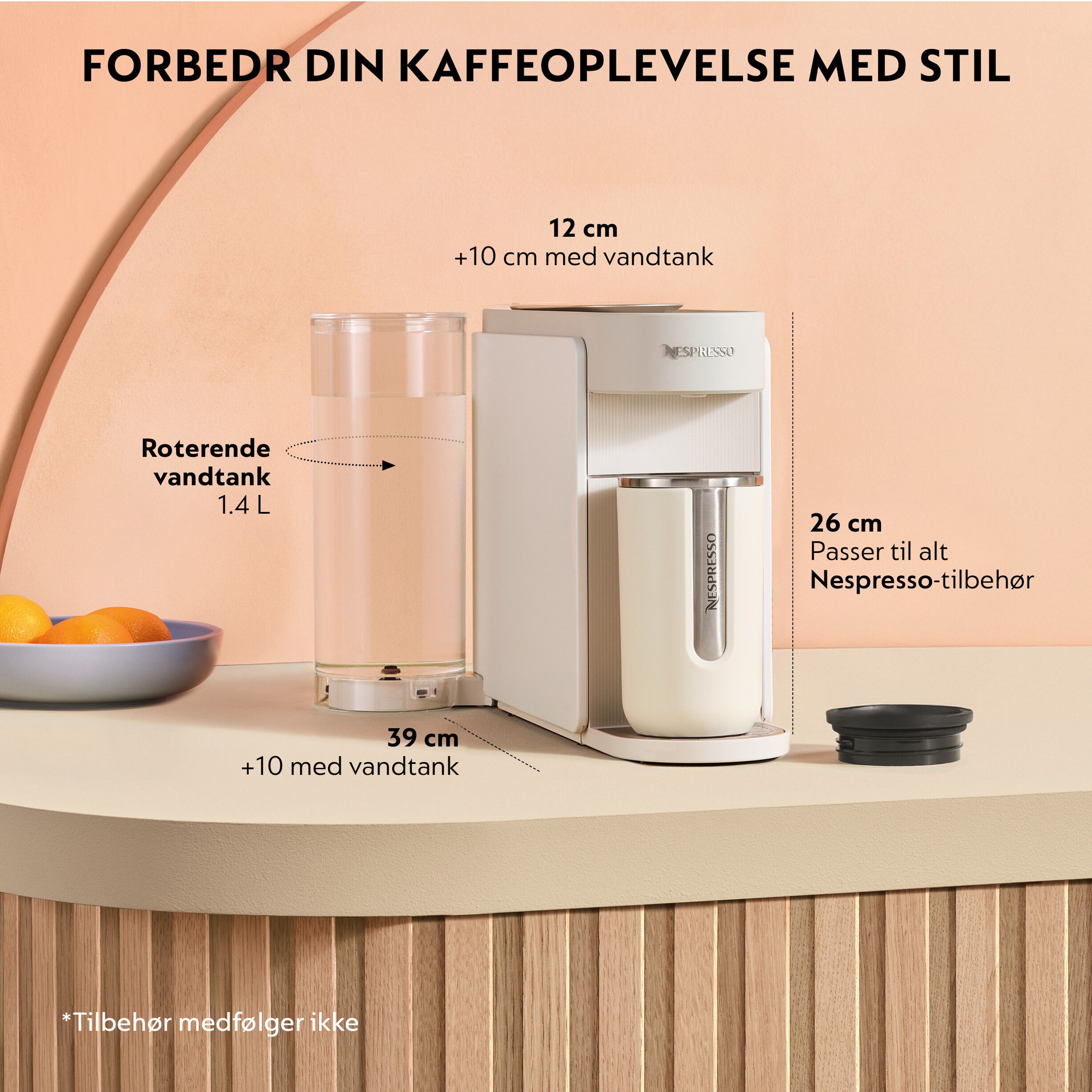 Vertuo Up & Milk kapselmaskine