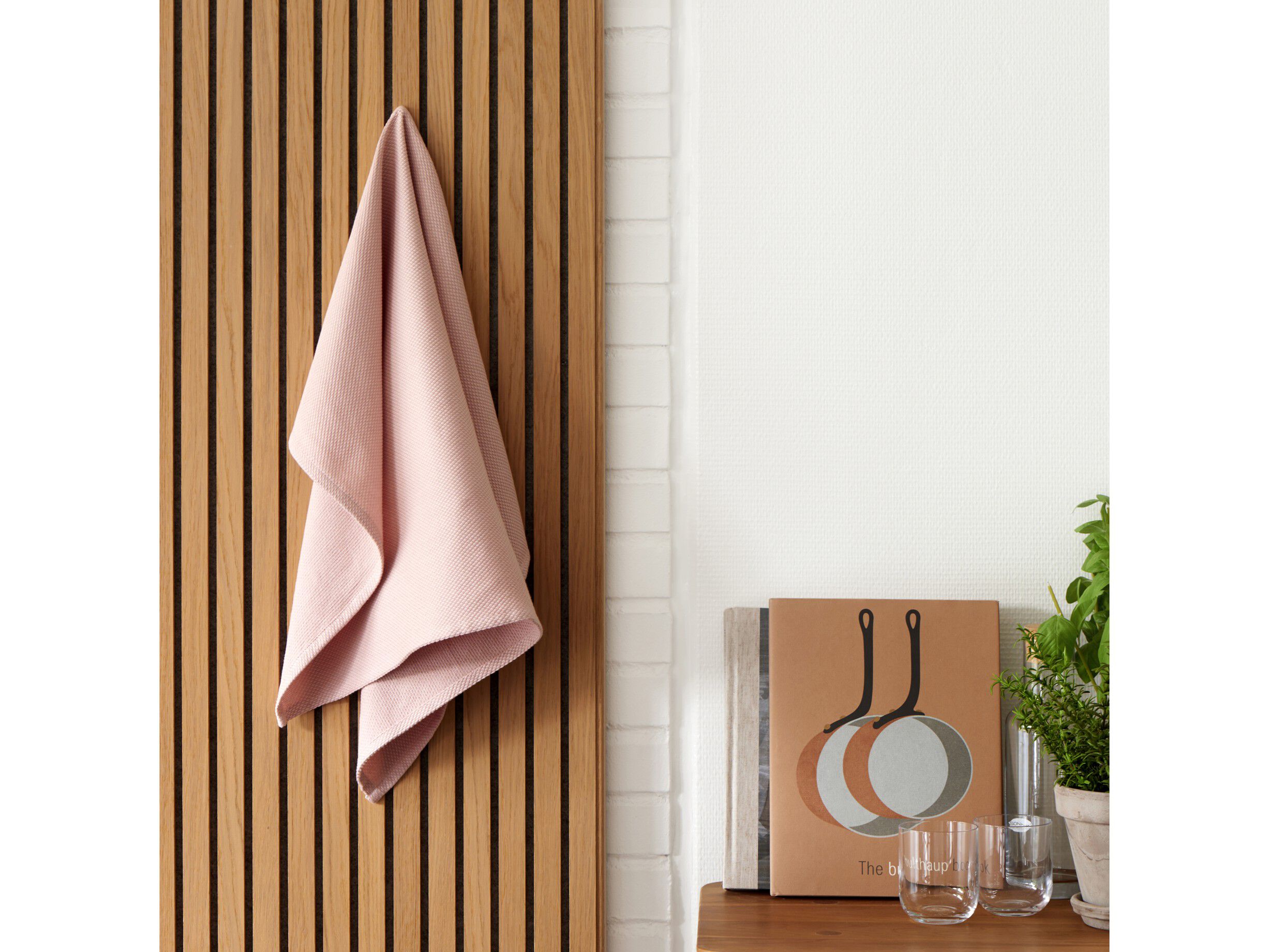 Kj&oslash;kkenh&aring;ndkle Diamond 50x70 cm Rose Smoke