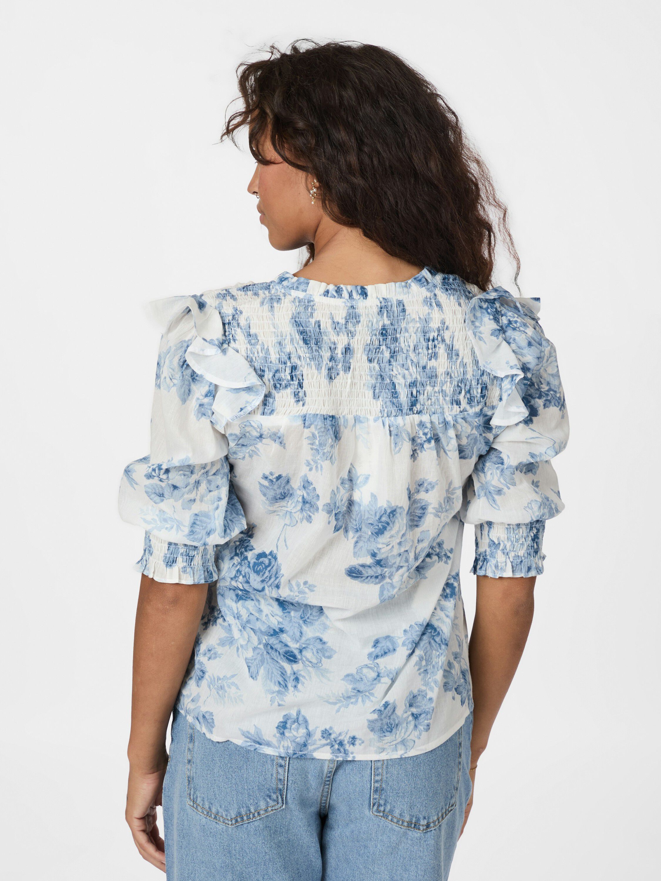 Davina Flower Flow Blouse