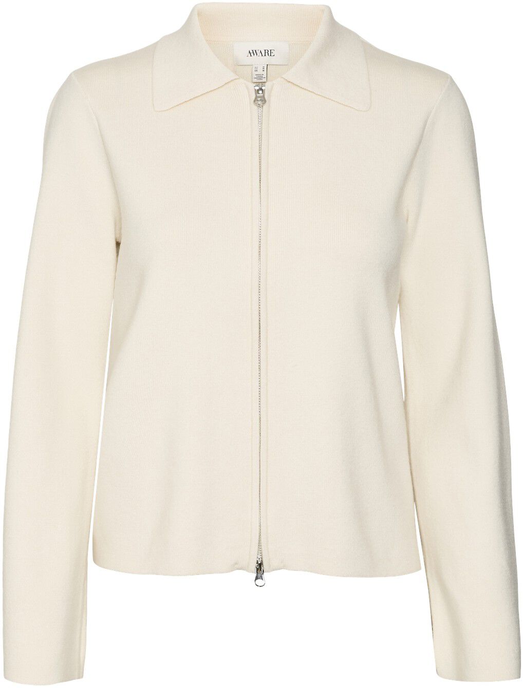 AWHANNA 2/4 ZIP KNIT CARDIGAN