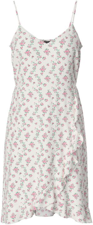 PCNYA STRAP FLOUNCE DRESS WVN BC