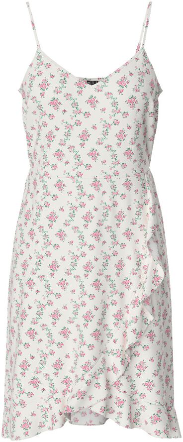 PCNYA STRAP FLOUNCE DRESS WVN BC