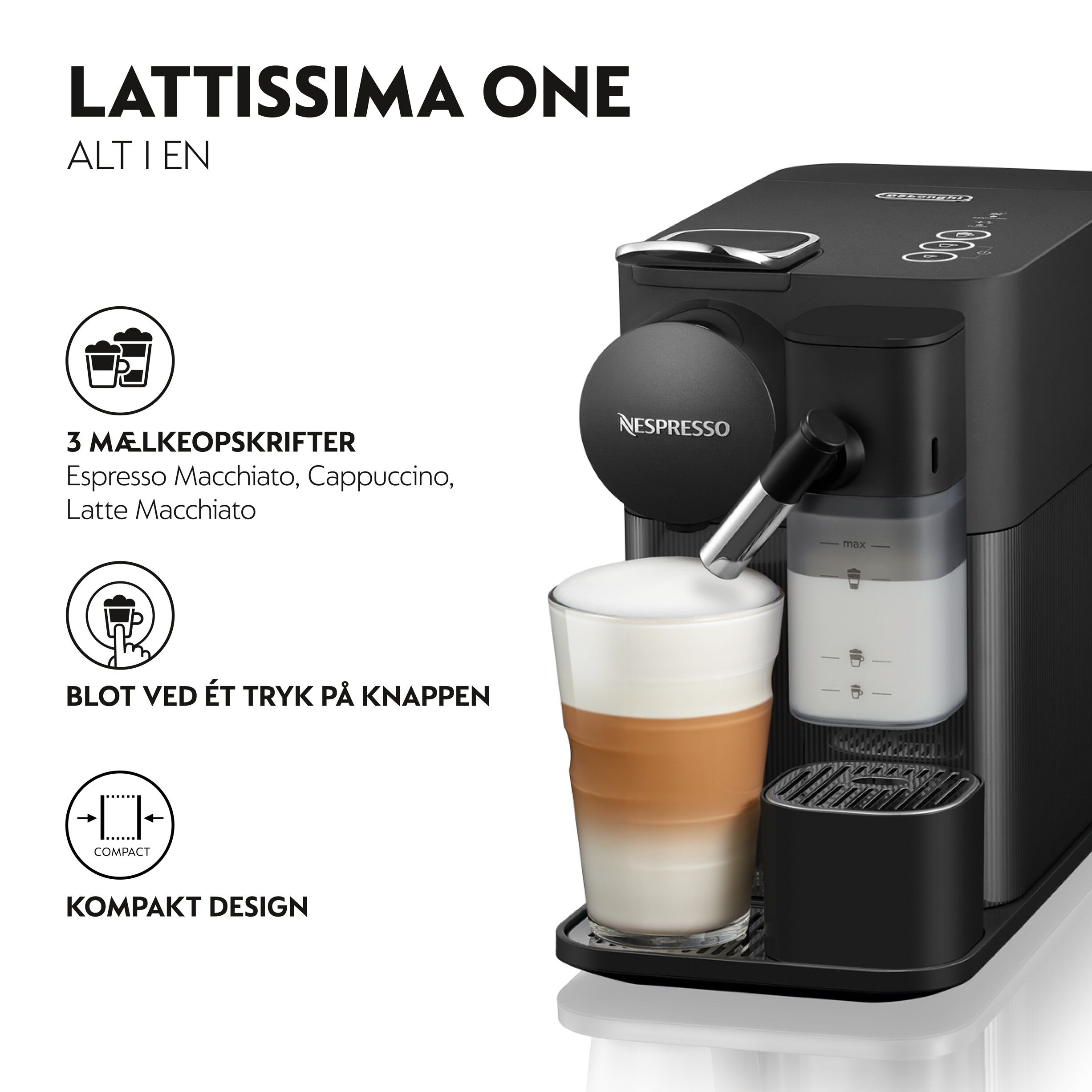 Lattissima one DL-Nespresso EN510