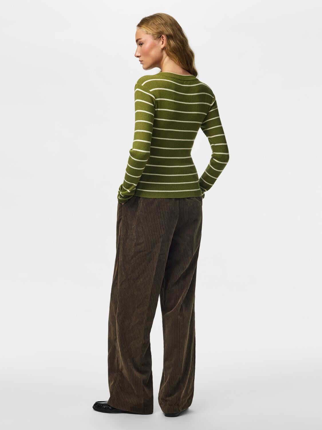 Pcmira New Ls O-Neck Knit Noos Bc