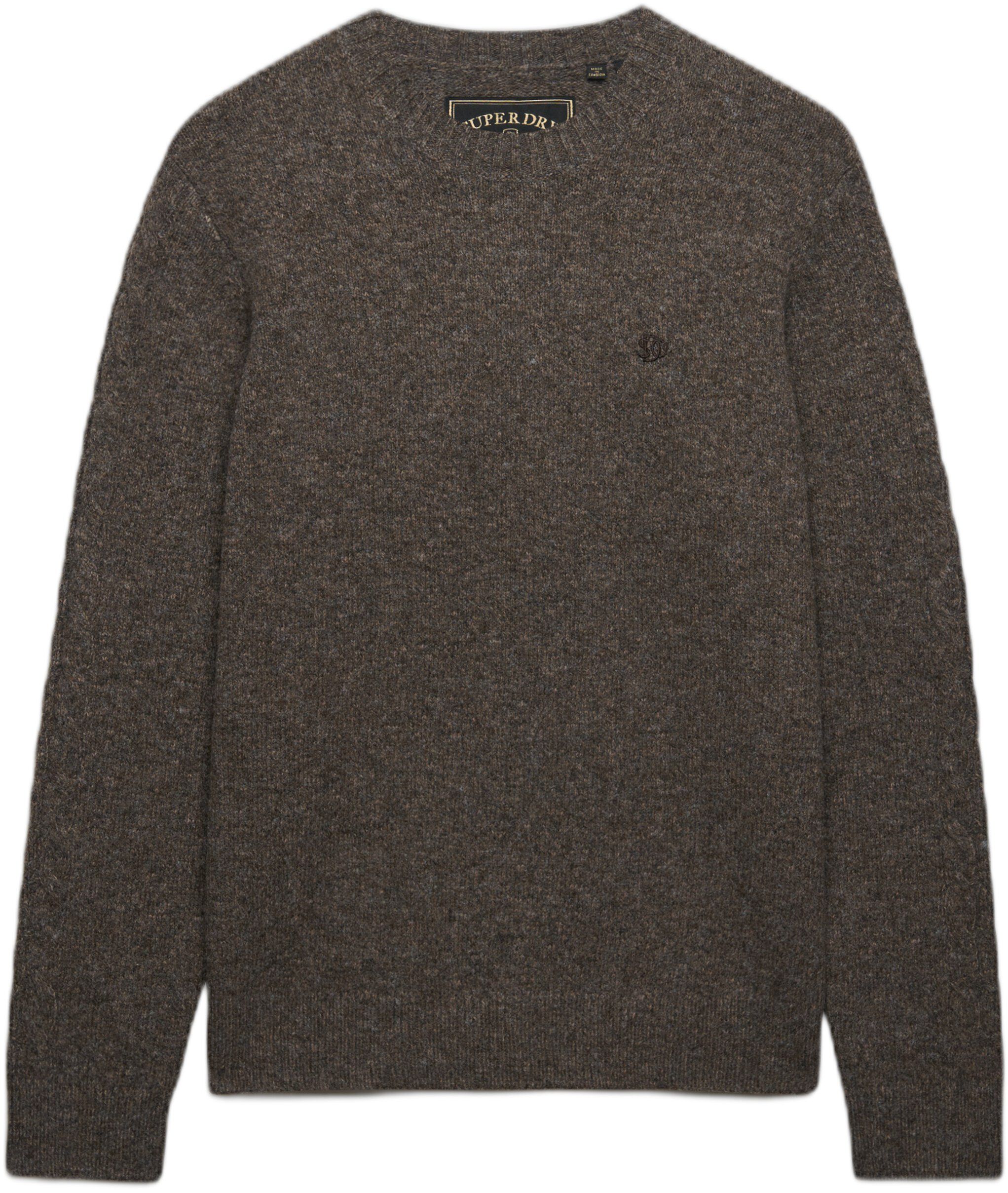 BRUSHED KNITTED JUMPER