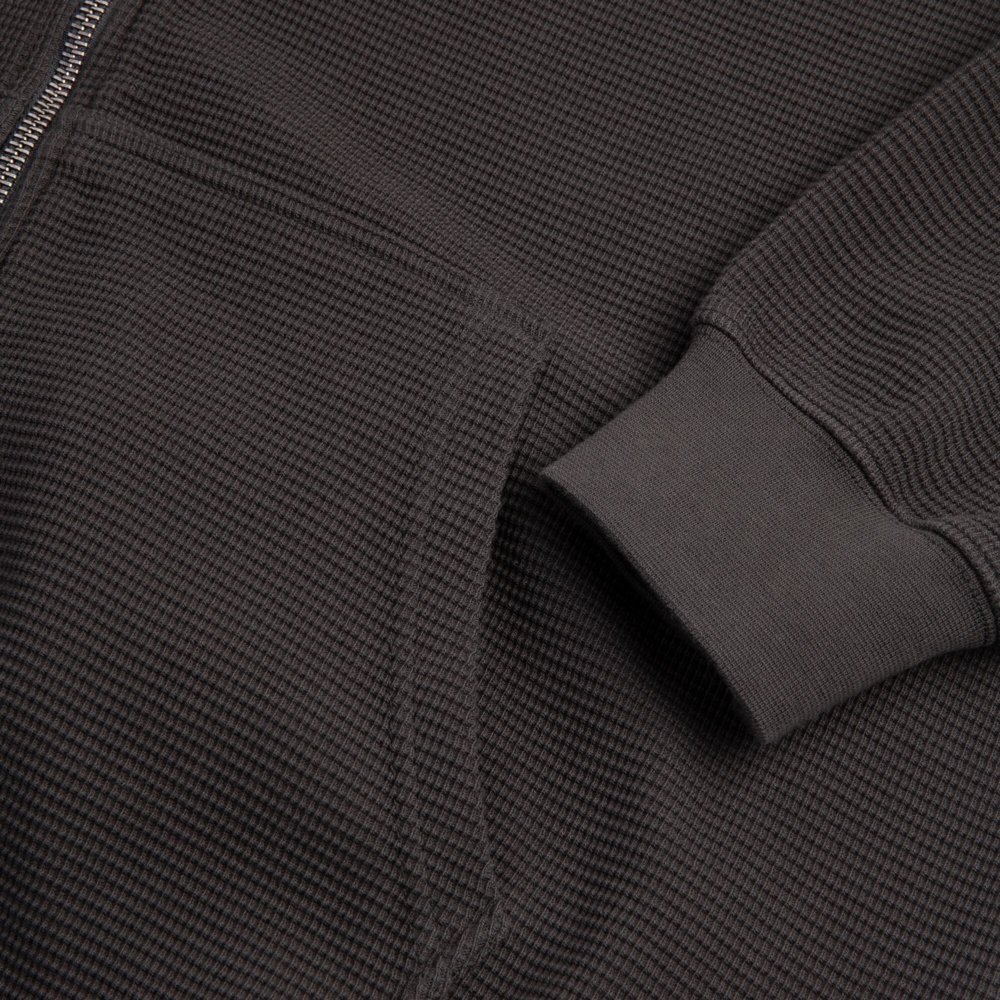 Waffle Zip Hoodie