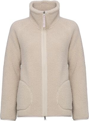 Short Pile Jacket with Zipper