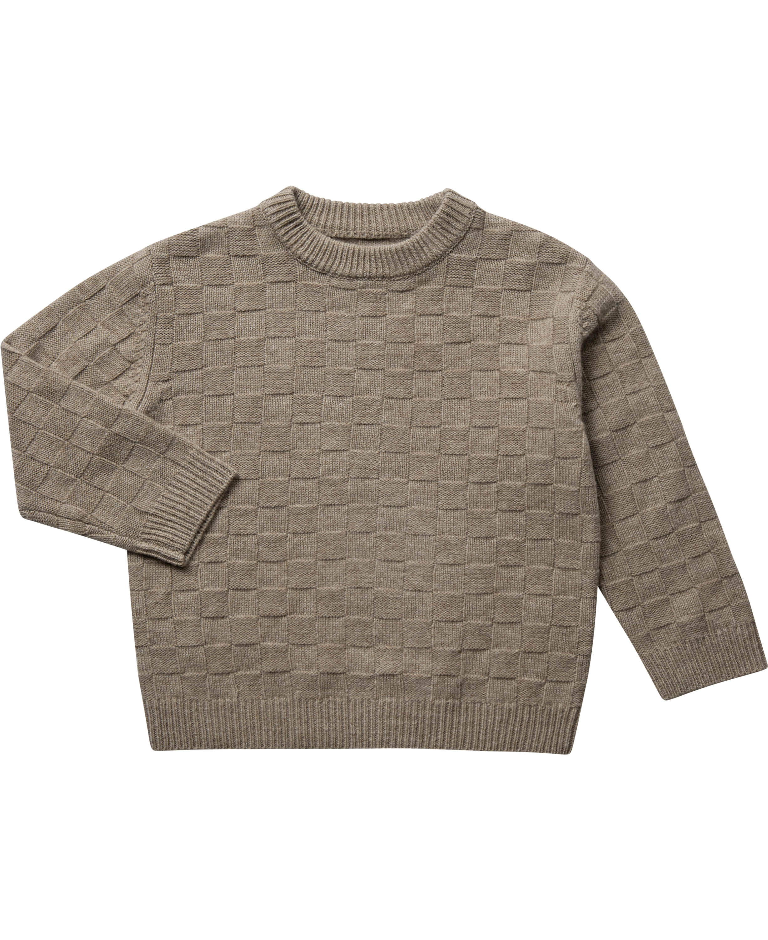 Strikka RWS wool & cashmere pullover med struktur