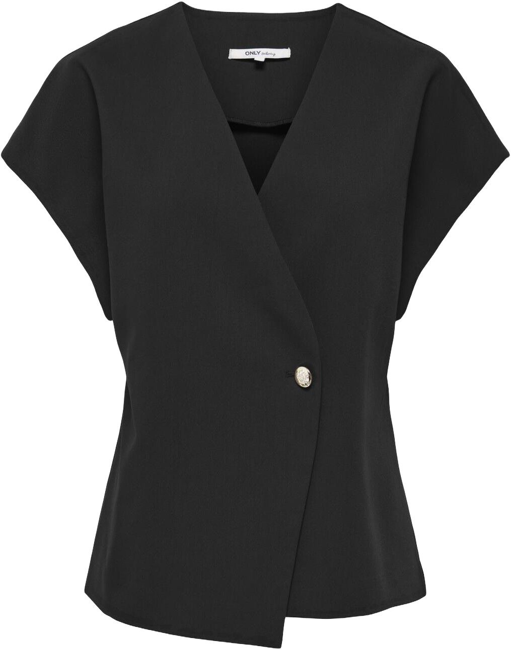 Onlyasmine S/S Asymmetric Shirt Tlr