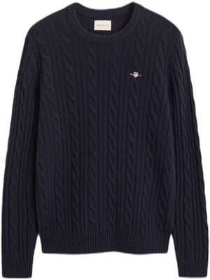 LAMBSWOOL CABLE C-NECK