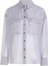 Sheer long sleeve shirt