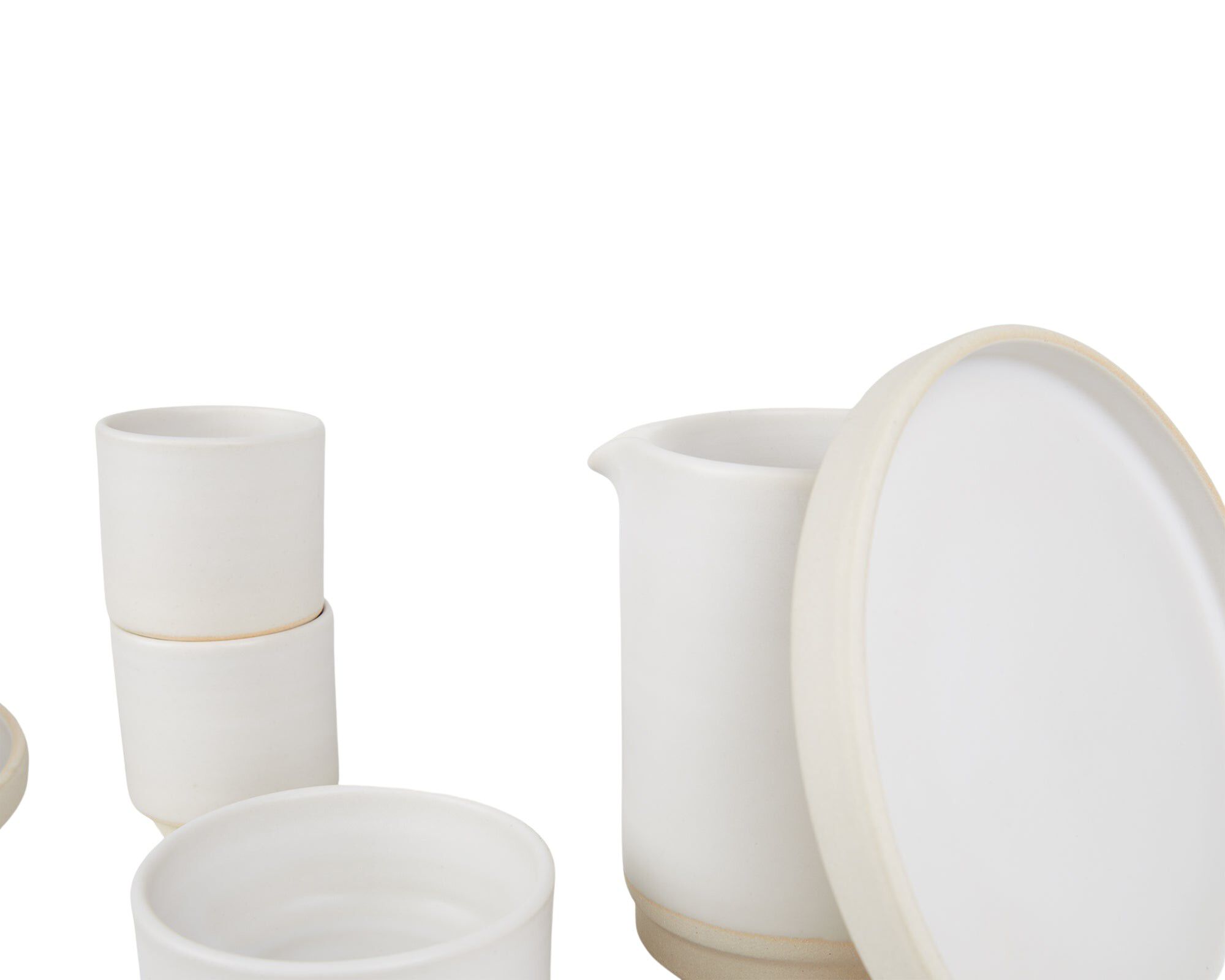 Otto Ceramic Plate Set of Two | Natural | Small