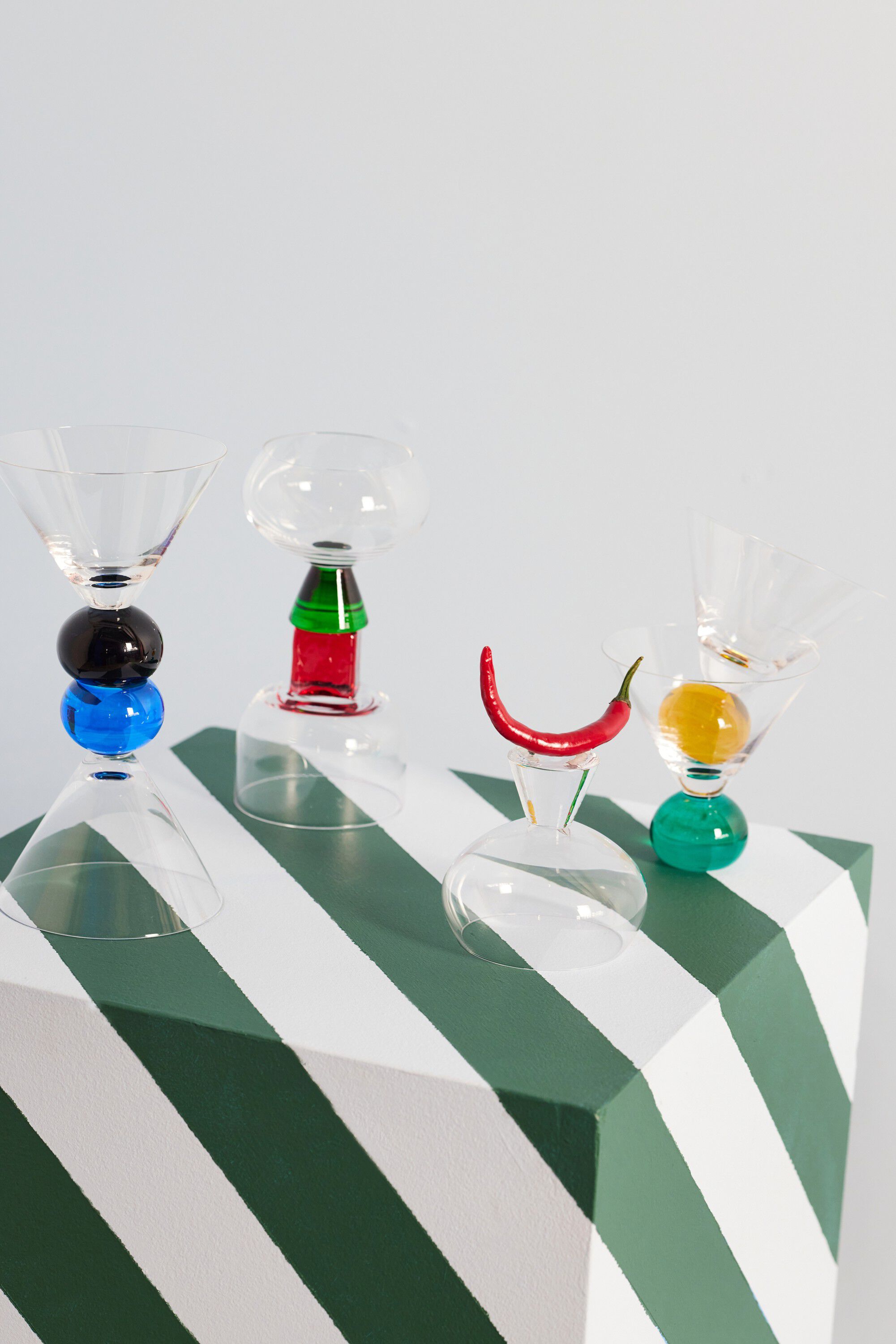 Glass Spice 2pcs/set