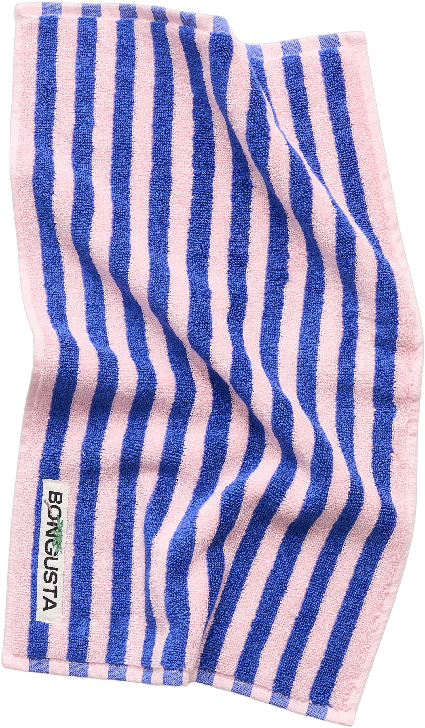 Naram Guest Towels - dazzling blue & rose
