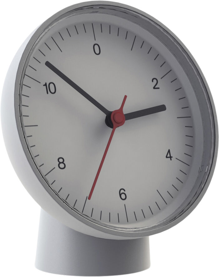 Table Clock-White_