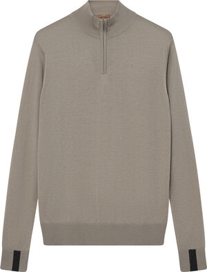 MMGAdam Soft Zip Turtle Neck Knit