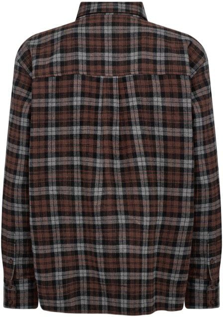 LR-ODANSA 2 Skjorte M&oslash;rk brun