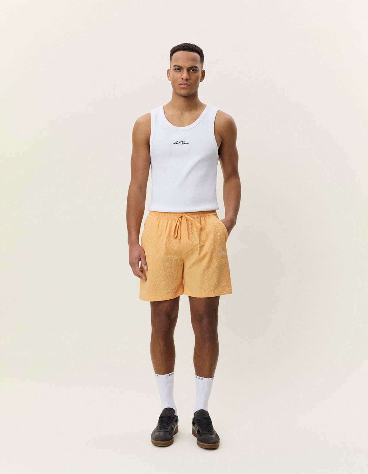 Seersucker Swim Shorts