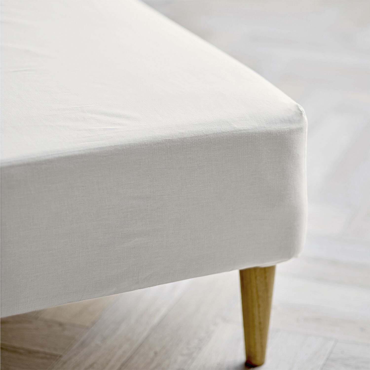 Formsydd laken 90 x 200 x 30 cm Calm Offwhite 100% bomull, &oslash;