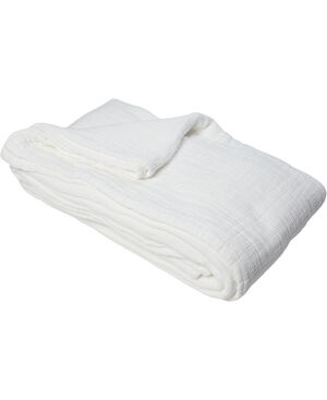 Cozy bedspread stonewashed