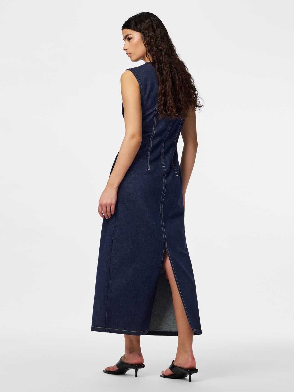 Pcfranna Sl Long Denim Dress D2D
