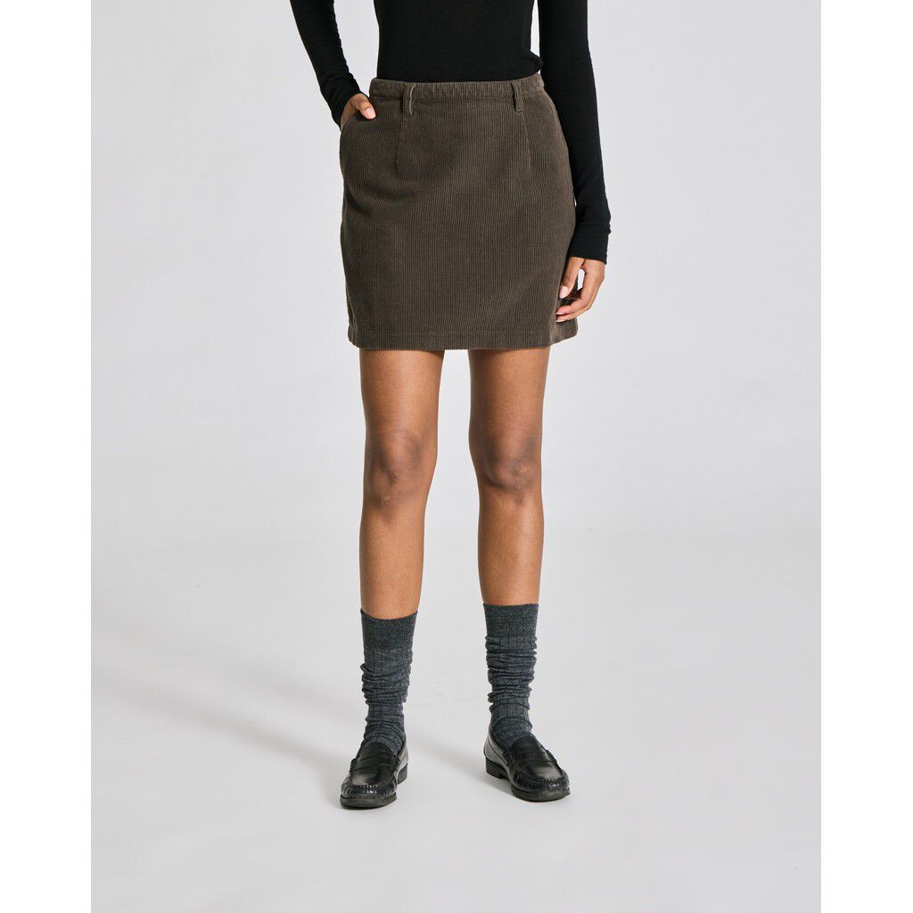 Natacha Cotton Corduroy Skirt