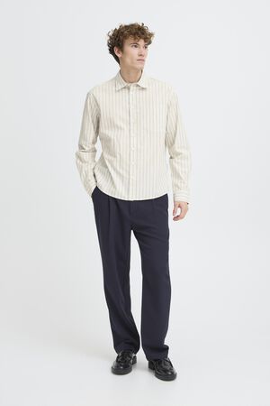 CFZAN LS STRIPED RELAXED SHIRT