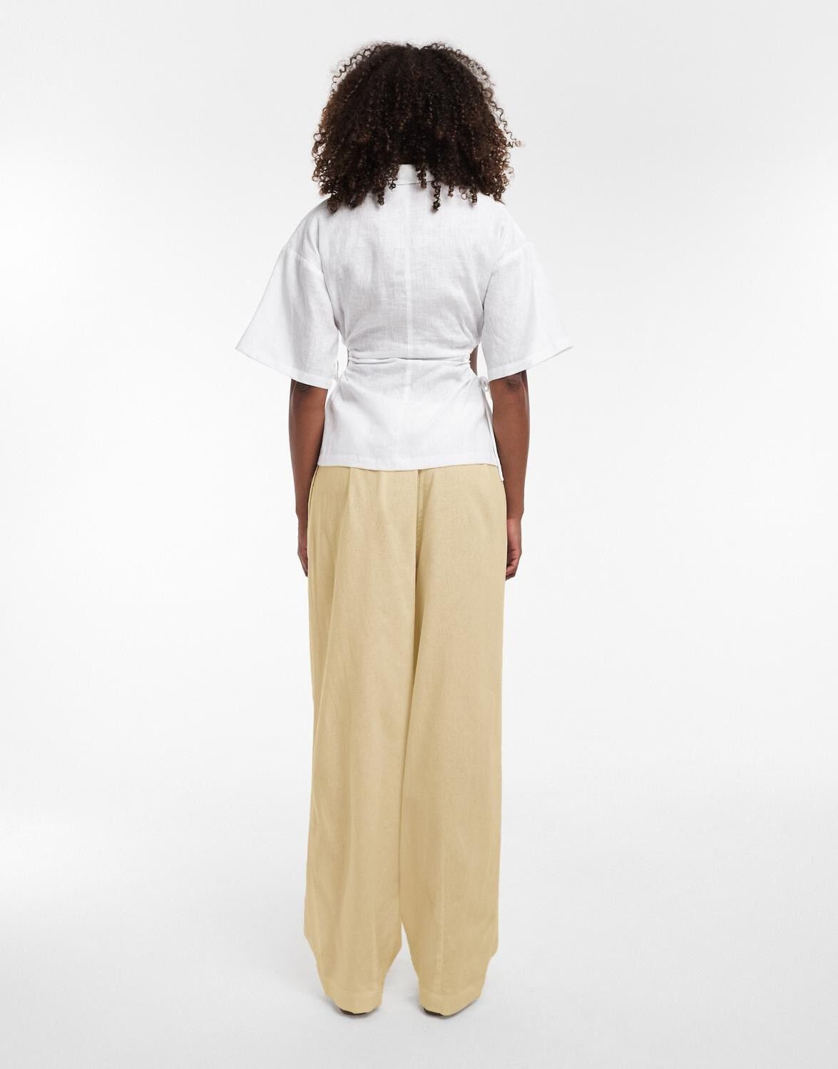 Tskatina Hr Barrel Trouser Wvn